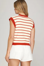 Load image into Gallery viewer, Redline Sweater Top

