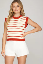 Load image into Gallery viewer, Redline Sweater Top

