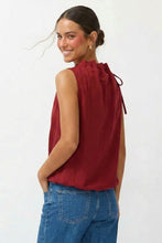 Load image into Gallery viewer, Crimson Drape Top
