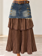 Load image into Gallery viewer, Cocodenim Cadet Skirt

