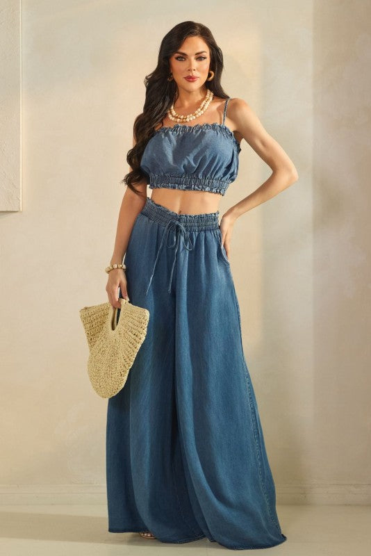 Denim Aire Set