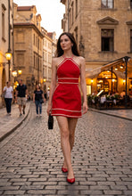 Load image into Gallery viewer, Red Alert Mini Dress
