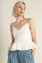 Load image into Gallery viewer, Pearl Peplum Top
