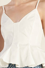 Load image into Gallery viewer, Pearl Peplum Top
