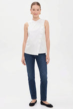 Load image into Gallery viewer, White Asymmetry Top

