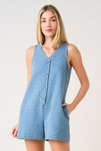 Load image into Gallery viewer, Laid-Back Denim Romper
