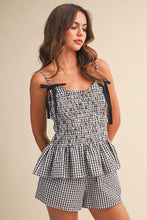 Load image into Gallery viewer, Midnight Gingham Set
