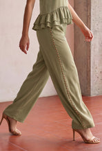 Load image into Gallery viewer, Sage Glam Pant Set
