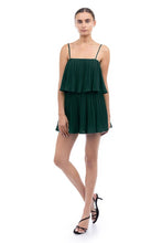 Load image into Gallery viewer, Forest Pleat Romper
