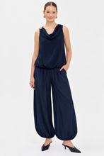 Load image into Gallery viewer, Blue Velvet Balloon Pants
