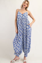 Load image into Gallery viewer, Flora Sky Jumpsuit

