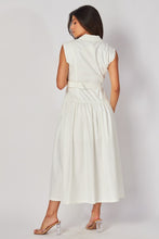 Load image into Gallery viewer, Cinch Me White Dress
