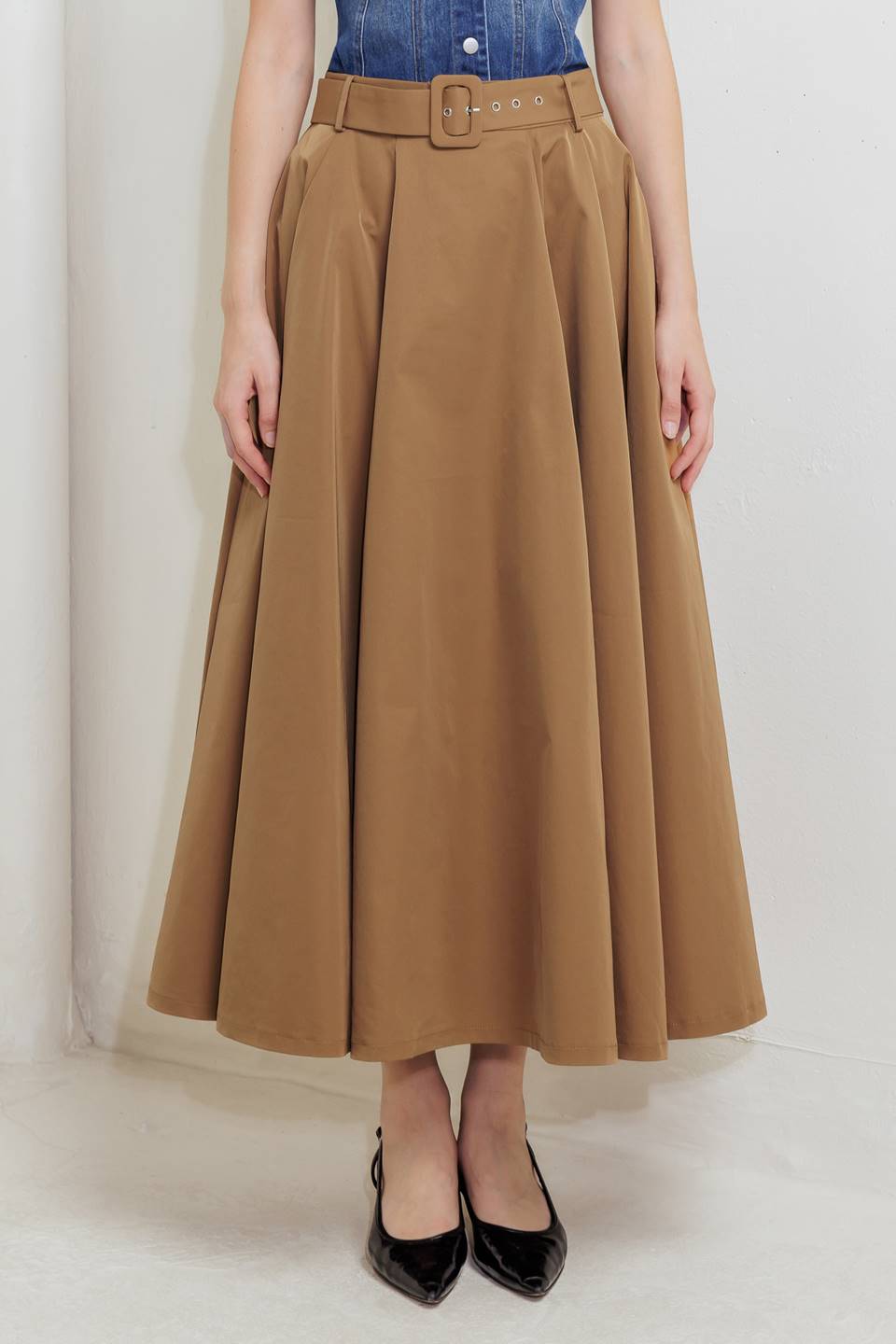 Caramel Circle Skirt