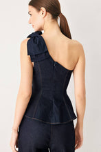 Load image into Gallery viewer, Denim Knockout Top
