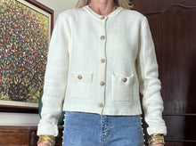 Load image into Gallery viewer, Pearl Cream Cardigan
