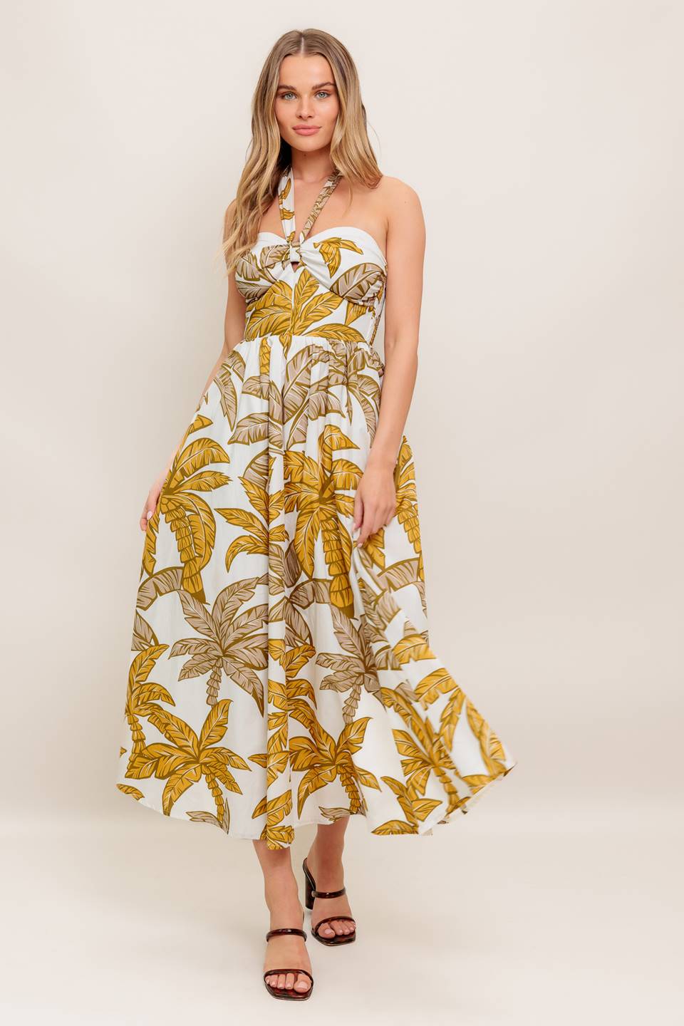 Golden Palm Midi