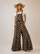 Load image into Gallery viewer, Brownie Dot Overall
