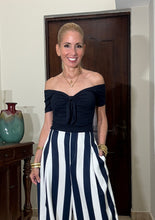 Load image into Gallery viewer, Navy Romance Top
