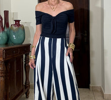 Load image into Gallery viewer, Navy Romance Top
