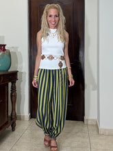 Load image into Gallery viewer, Avocado Coast Striped Pants
