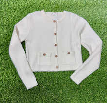 Load image into Gallery viewer, Pearl Cream Cardigan
