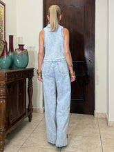 Load image into Gallery viewer, Eclipse Bloom Denim Set
