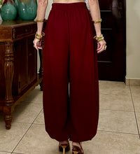 Load image into Gallery viewer, Merlot Balloon Pants
