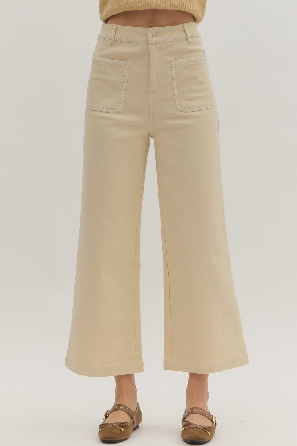 Stone Stitch Pants