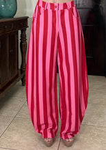 Load image into Gallery viewer, Rosé Candy Cane Pants
