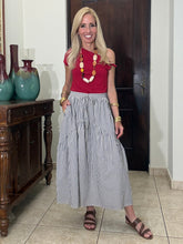 Load image into Gallery viewer, Bayview Stripe Skirt
