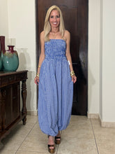 Load image into Gallery viewer, Capri Picnic Jumpsuit
