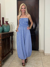 Load image into Gallery viewer, Capri Picnic Jumpsuit
