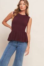 Load image into Gallery viewer, Merlot Curve Top
