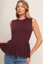 Load image into Gallery viewer, Merlot Curve Top
