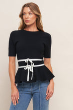 Load image into Gallery viewer, Double Knot Peplum
