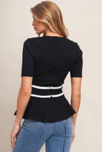 Load image into Gallery viewer, Double Knot Peplum
