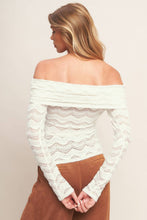 Load image into Gallery viewer, Snowlace Off-Shoulder
