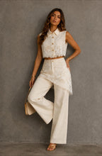Load image into Gallery viewer, Lace Code Pant Set
