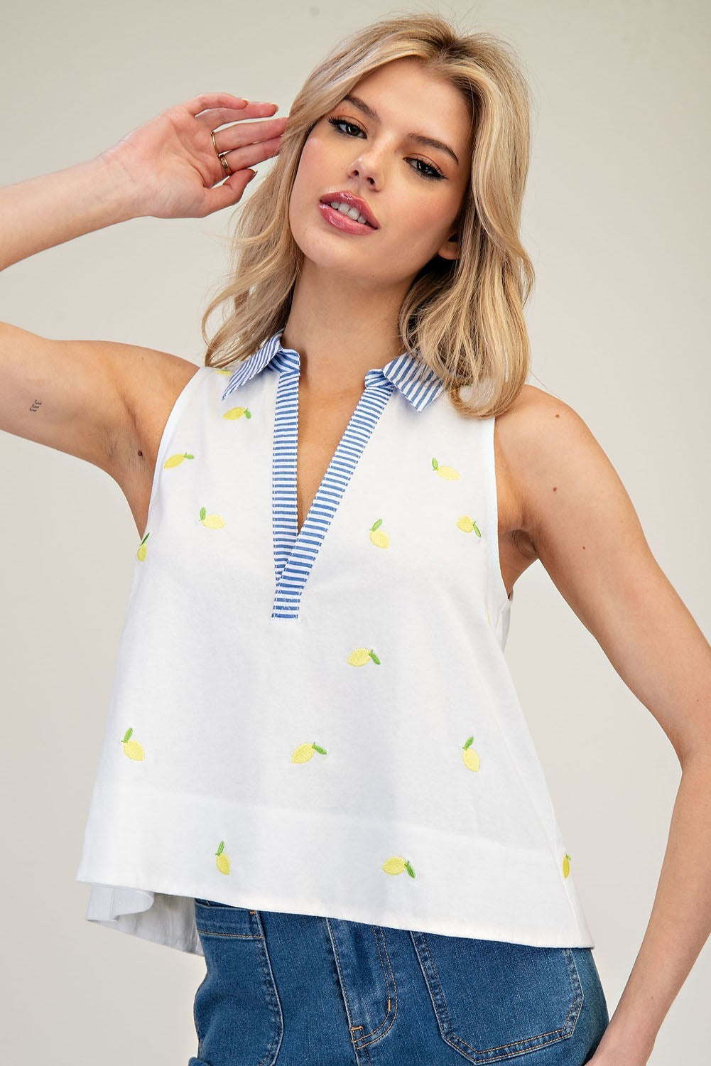 Sunny Lemons Top