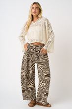 Load image into Gallery viewer, Choco Zebra Pants
