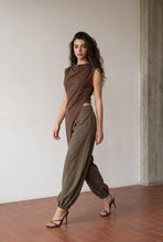 Load image into Gallery viewer, Cocoa Drape Top
