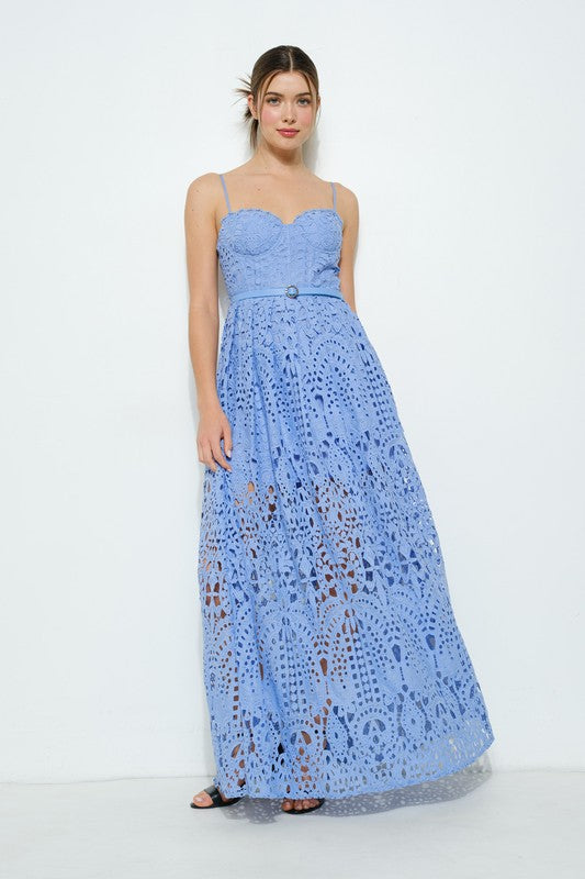 Dusty Lace Maxi