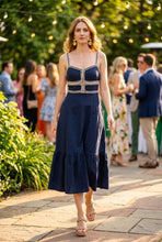 Load image into Gallery viewer, Navy Society Midi
