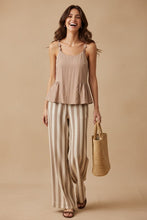 Load image into Gallery viewer, Button Strap Peplum
