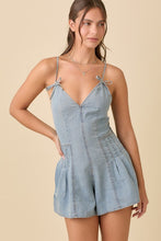 Load image into Gallery viewer, Daisy Denim Romper
