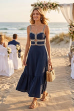 Load image into Gallery viewer, Navy Society Midi
