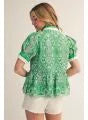 Load image into Gallery viewer, Lucky Lace Top
