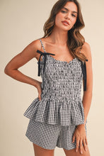 Load image into Gallery viewer, Midnight Gingham Set
