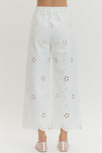 Load image into Gallery viewer, Daisy Pearl Eyelet Pant
