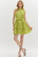 Load image into Gallery viewer, Verdelia Eyelet Dress
